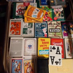 Playing Card Deck Lot