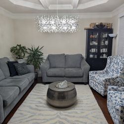 New Living Room Grey Couches  / Grey Sofa Set New 