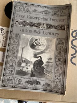 Scientific American 19th century vintage book