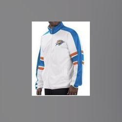 NBA MEN'S TRACK JACKET - OKLAHOMA CITY THUNDER 