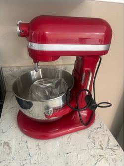 Red Kitchen Aide Mixer