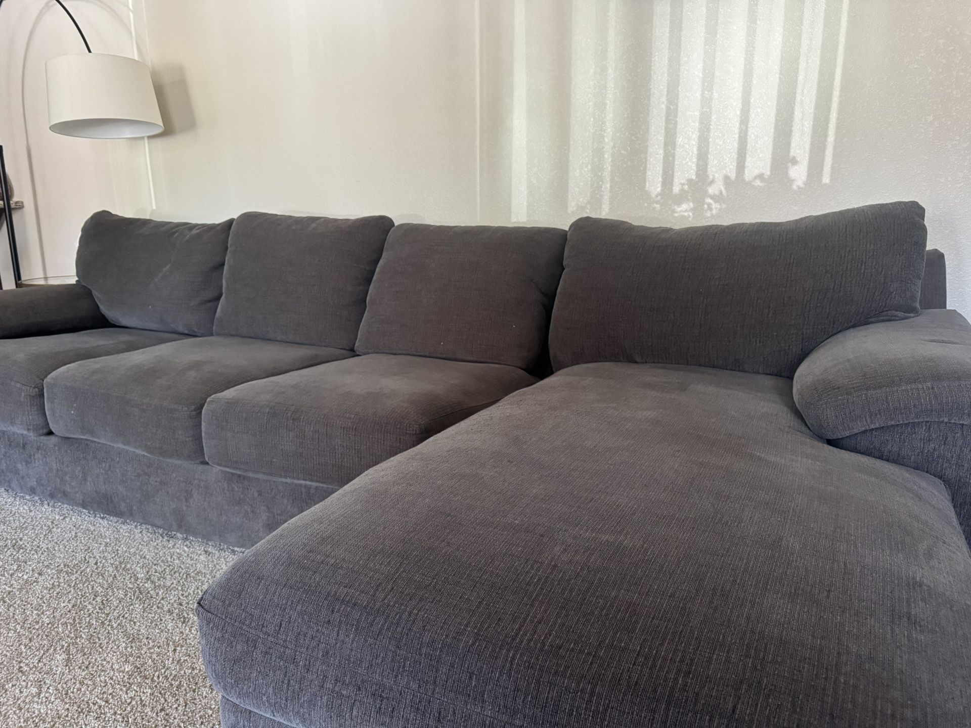 Doubled Feathered Couch