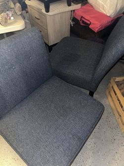 Denim Accent Chairs