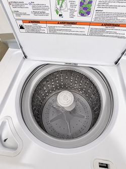 White Frigidaire laundry set