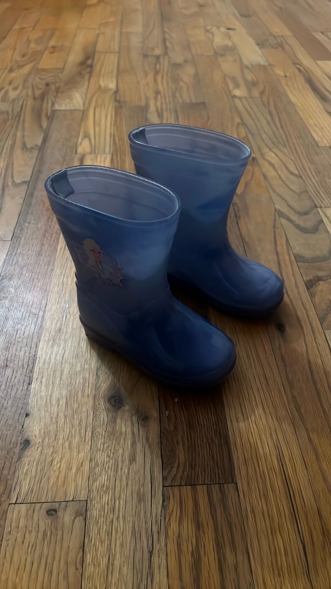 Disney Frozen toddler Rain Boots Size 7