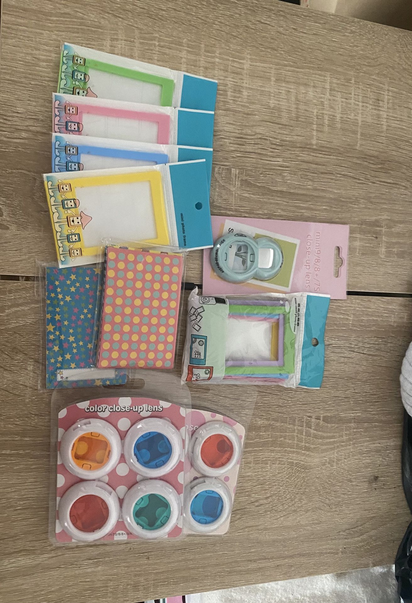 Blue and Pink Lens Set for fujifilm instax mini camera 9/8/8+/7s