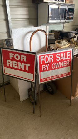 Metal For Sale Signs