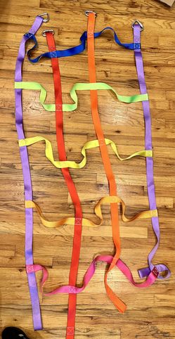 New monkey line cargo net ladder