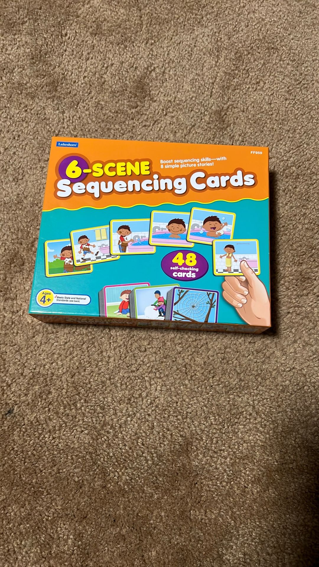 Lakeshore-Kids Leaning Cards