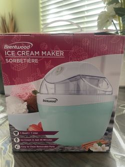 New Ice Cream Maker