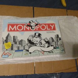 New sealed Monopoly classic game unopened