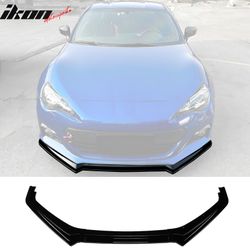 Fits 2013-2016 Subaru BRZ CS Style Front Bumper Lip Chin Splitter PP Gloss Black