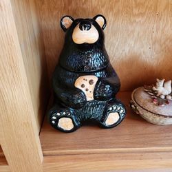 Large BEARFOOTS Cookie Jar