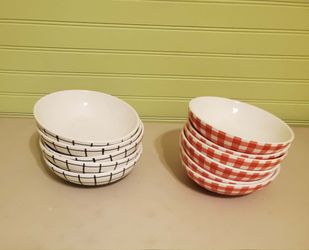 Glass soup / cereal bowls