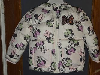 Disney Minnie Mouse Girls Puffer Jacket