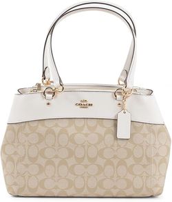 Coach SIGNATURE BROOKE CARRYALL