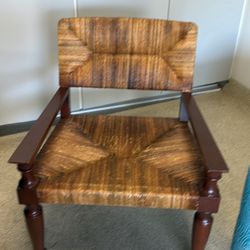 Rattan Club Chair 