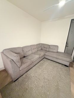 Ashley Furniture 2-Piece Sectional with Chaise - Pet & Smoke Free