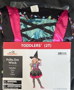 Witch-polka dot costume