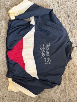 Reebok Windbreaker Jacket Navy Blue