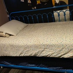Twin bed and pull out bed frames