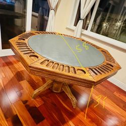 Poker table Hard Wood
