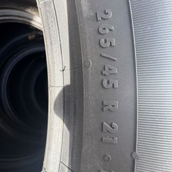 SET OF 4 TIRES FOR SALE . DETAILS ARE IN THE PHOTOS 