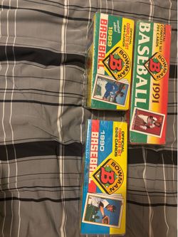 1989, 90, 91 bowman baseball complete sets