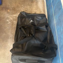 Large Rolling Duffle Bag, Black