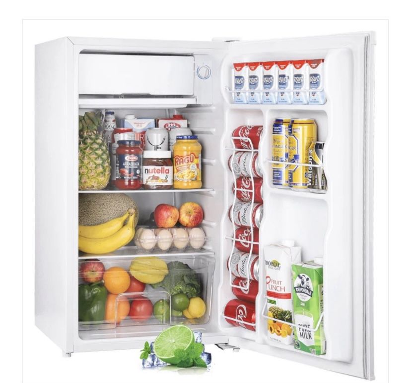 White Mini Fridge
