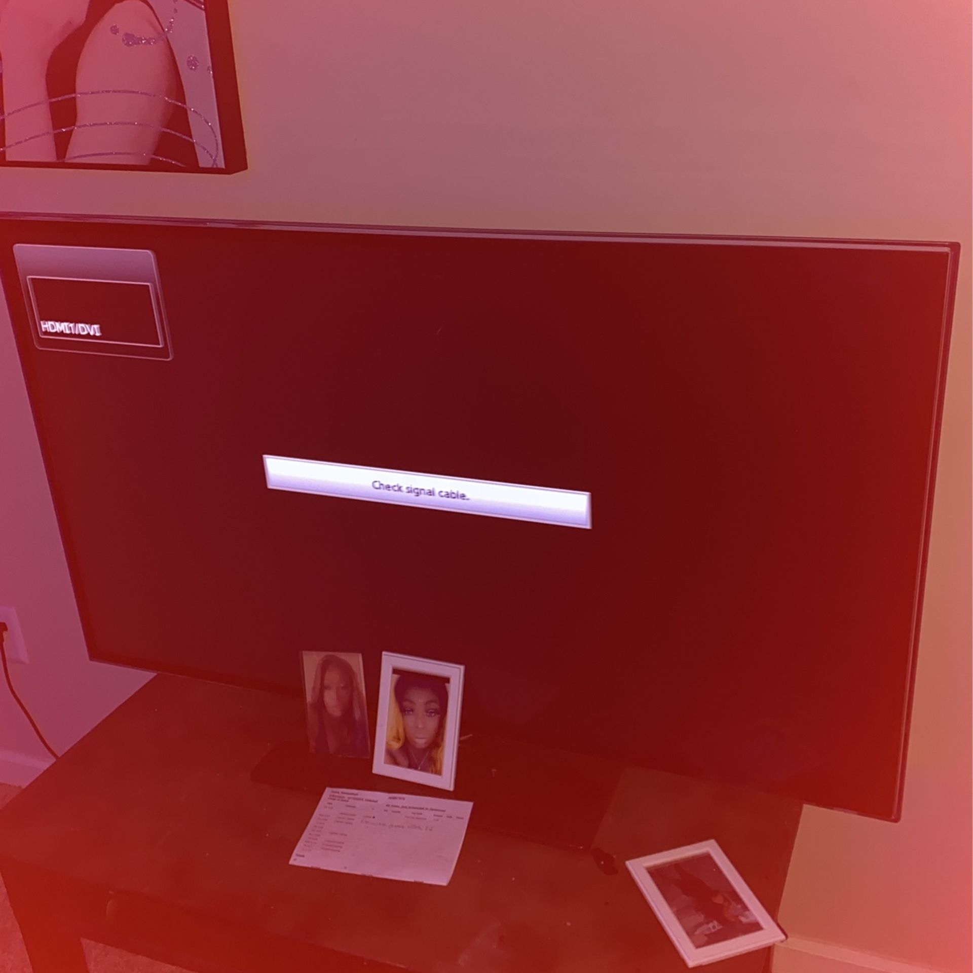 55 Inch Tv Good For Game System No Remote But Works Well