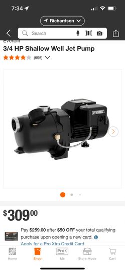 Shallow Well Jet Pump