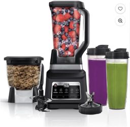 Licuadora Ninja BN805A Sistema de Licuadora de Cocina y Procesador de Alimentos de 8 Tazas