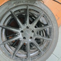18 " × 8.5 TSW Clypse With TIRES