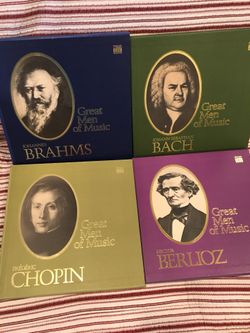 Time Life Vinyl records Great Man of Music 14 sets