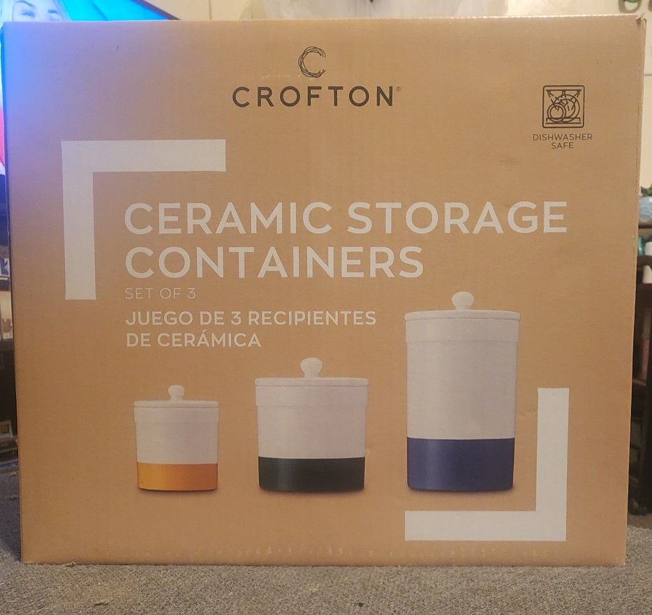 Ceramic Storage Containers
