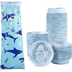 NEW  Vomit Bags Disposable 50 Pack 1000 ml Emesis Bags Portable Leakproof Barf Bags,Travel Friendly Puke Bag for Motion Car Sickness Nausea Relief Thr