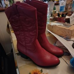 New Boots Size  9 For 30.00 Prize Went Down