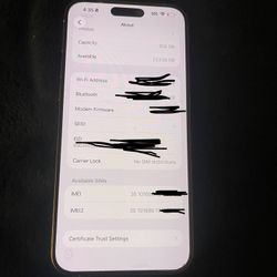 iPhone 15 Pro Max 265GB