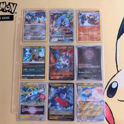 Pokemon Cards All 9 Included In Price