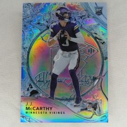 2024 JJ McCarthy Panini The National VIP Silver Splash Rookie 02/44 (See Photos For Comps)