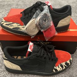 nike air jordan 1 retro low og x sole fly- Size13 