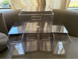 Clear Storage Bins