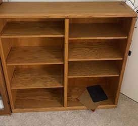 Oak Color Book Case $30