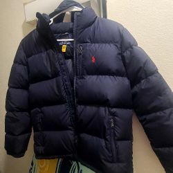 LIKE NEW POLO RALPH LAUREN BOYS PUFFER JACKET