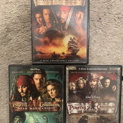 Pirates Of The Caribbean Trilogy (DVD)