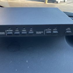 Panasonic Video Switcher for Cable TV VCR AUX Decoder TZ-SW200P Matsushita