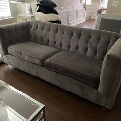 2 Grey Sofas