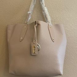 BEBE Set Of 3 Bags, Tote -Crossbody -Cosmetic Bag,  Beige