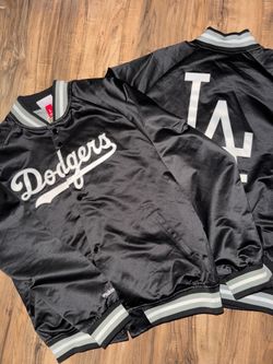 New men’s size large Mitchell & ness LA Dodgers satin jacket
